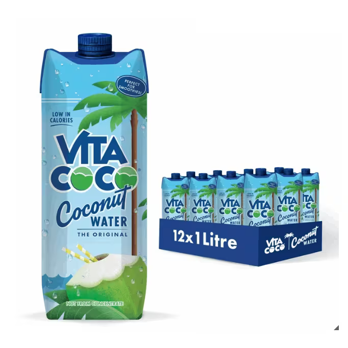 Vita Coco Coconut Water, 12 x 1L