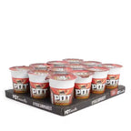 Pot Noodle Beef & Tomato 12 x 90g – Instant Noodle Snack Pots – Quick Easy Hot Meal Cups – Just Add Hot Water