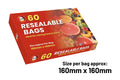 60pc Resealable Bags