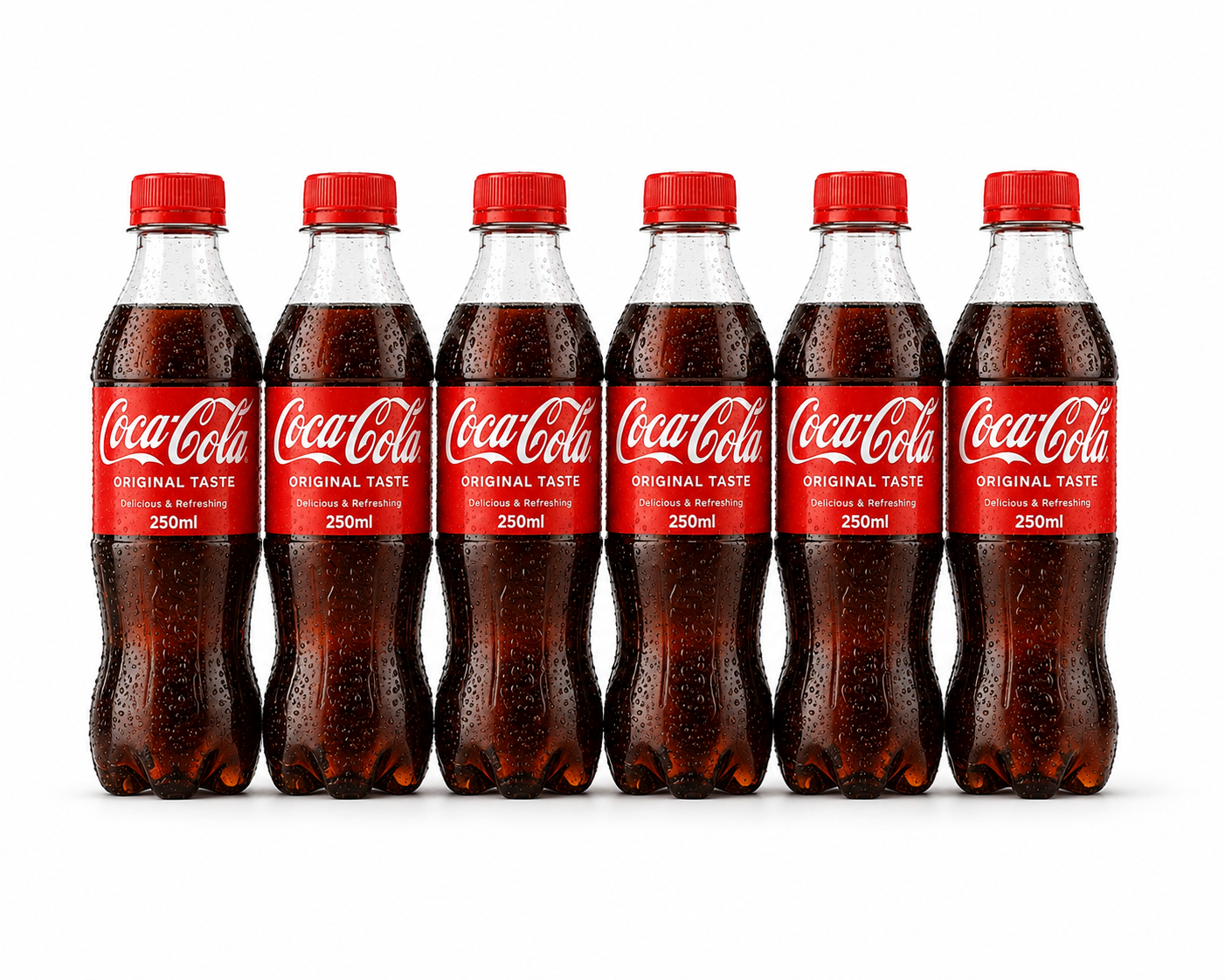 Coca-Cola Original Taste 250ml Bottles x 28 – Classic Coca Cola Soft Drink