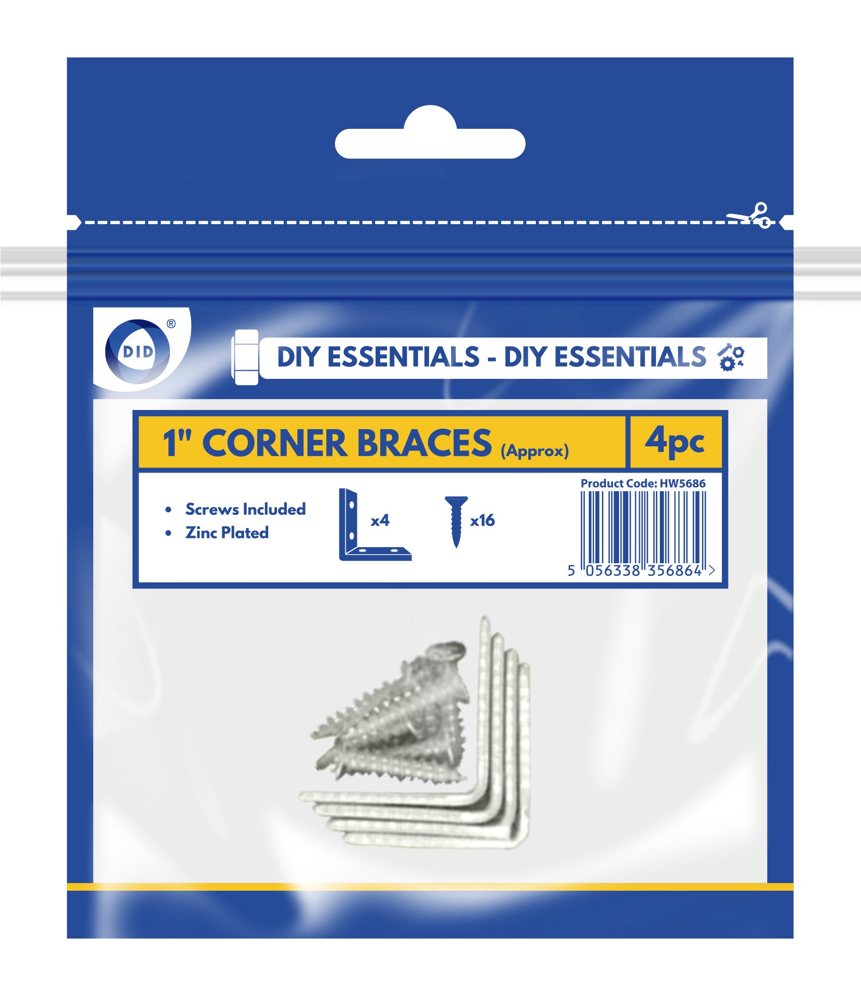 1" Corner Braces