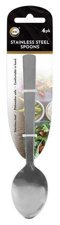 4pc Stainless Steel Spoons